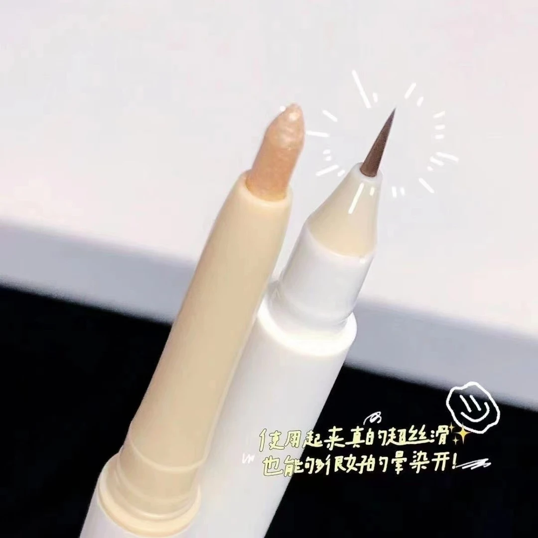 一支搞定妈生卧蚕~双头卧蚕笔哑光珠光影勾勒卧蚕笔提亮二合一
