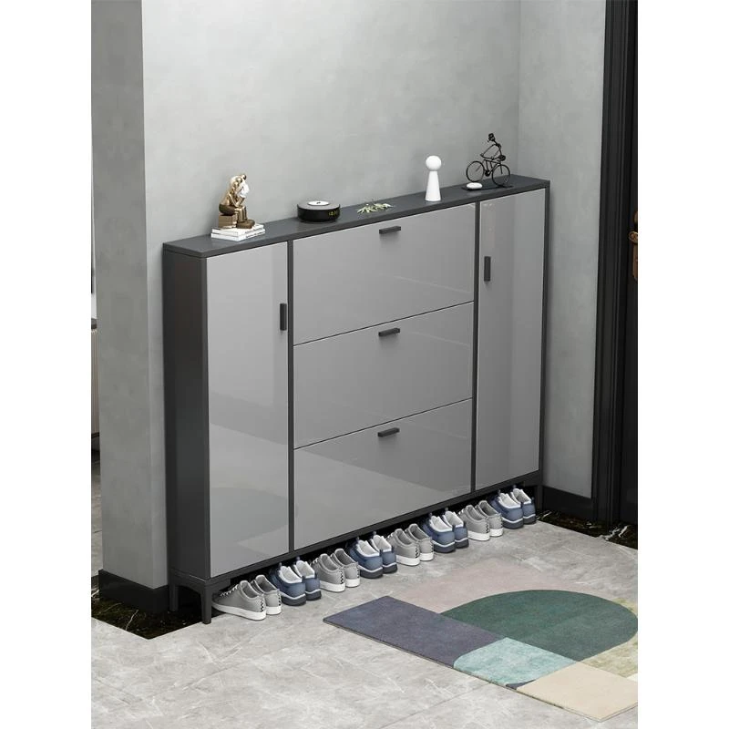 轻奢超薄鞋柜家用门口入户翻斗玄关收纳省空间经济型极窄新款鞋架