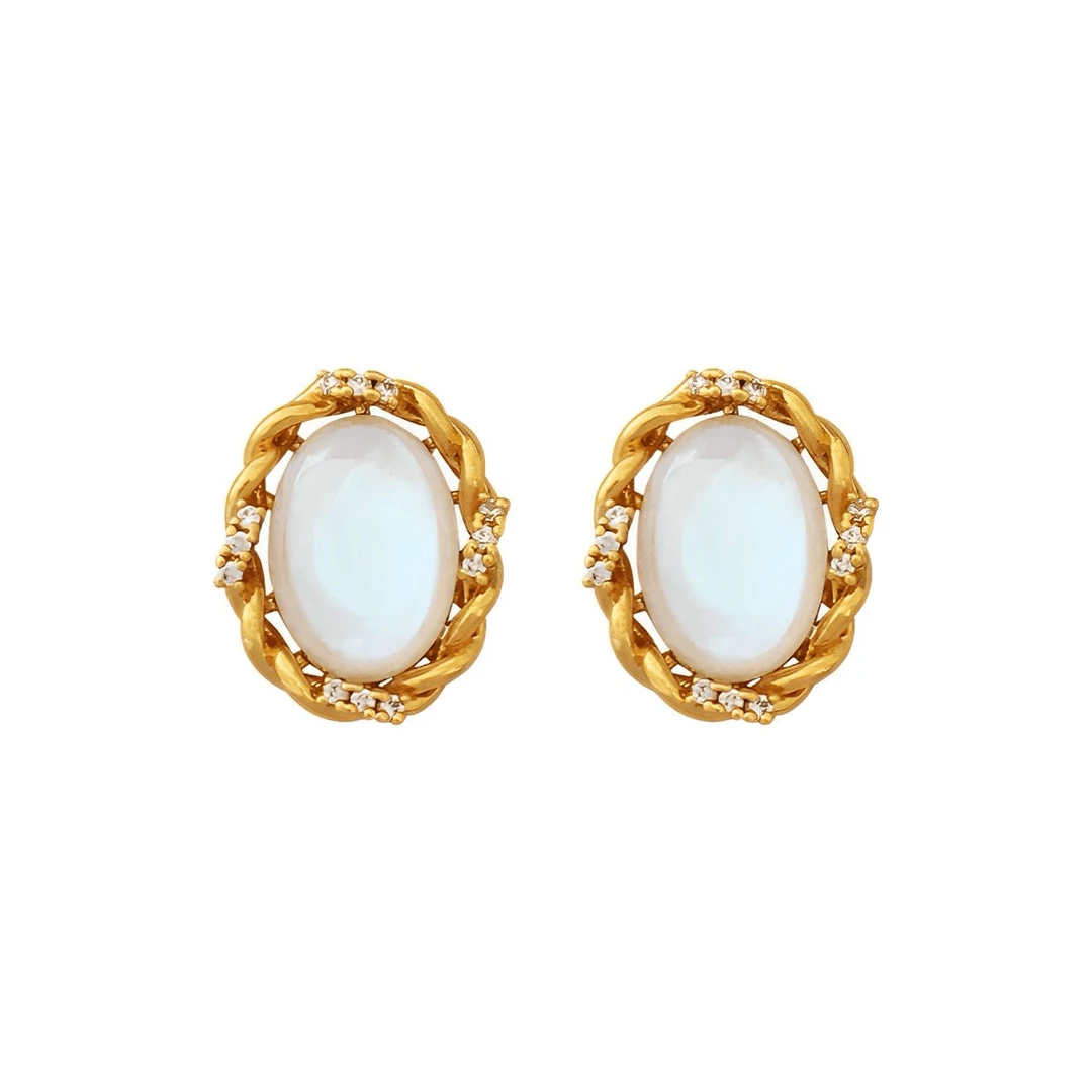 铜合金耳饰 设计师欧货GP耳环-A1194