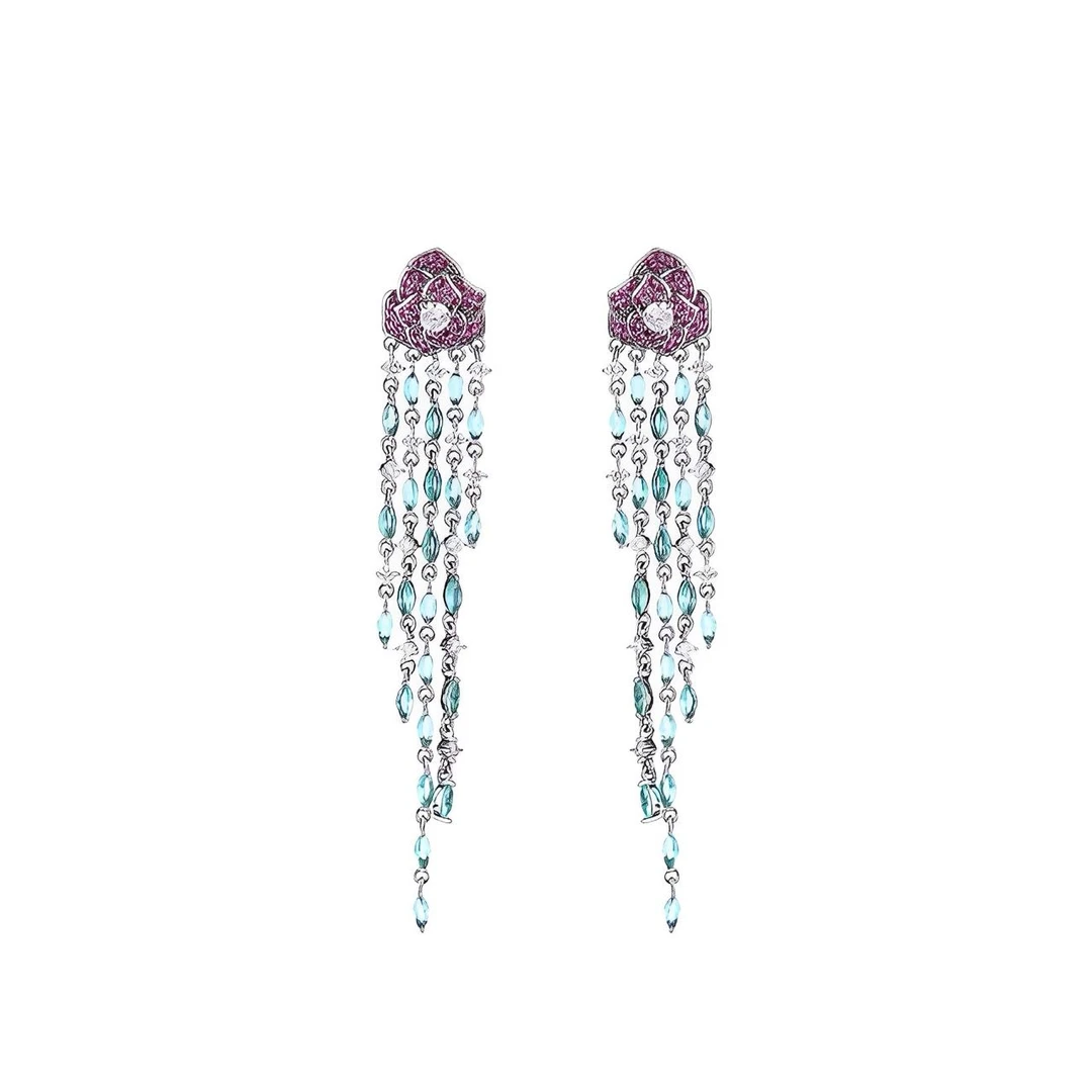 铜合金耳饰 设计师欧货GP耳环-B1084