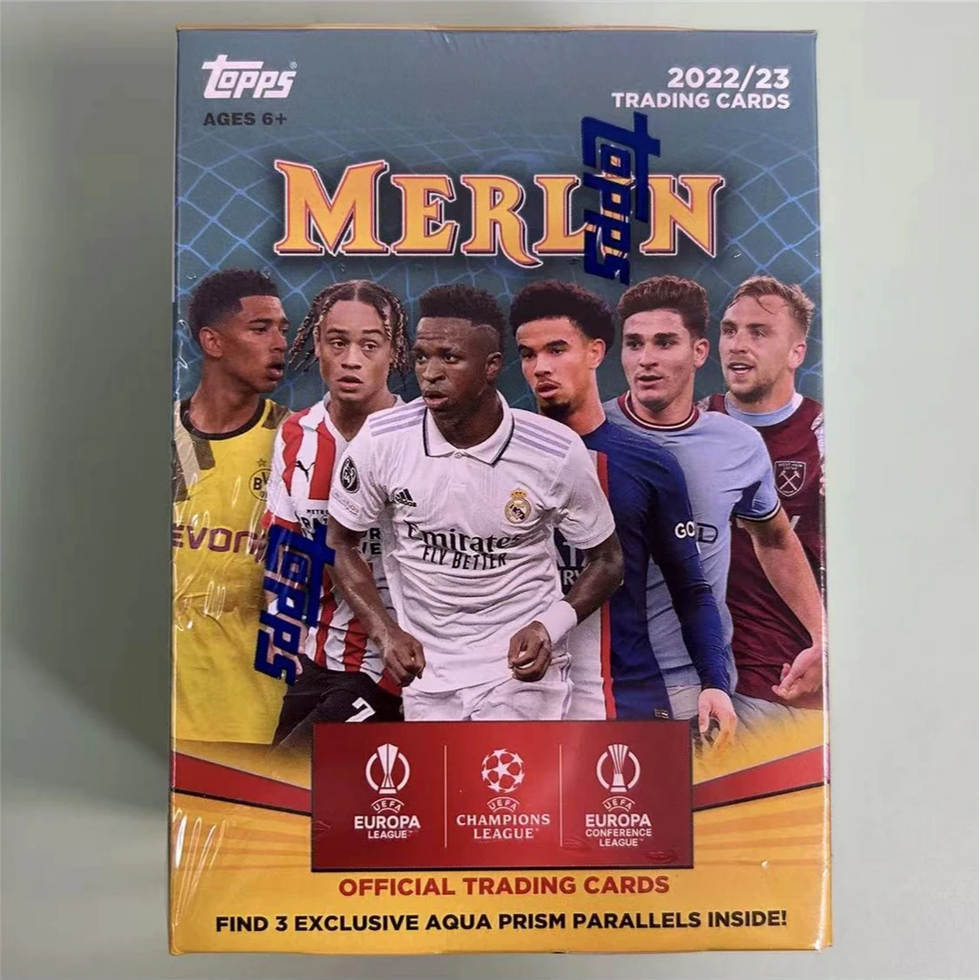 Topps 22-23 merlin梅林 手雷 blaster 原封盒（拆封后不退换）