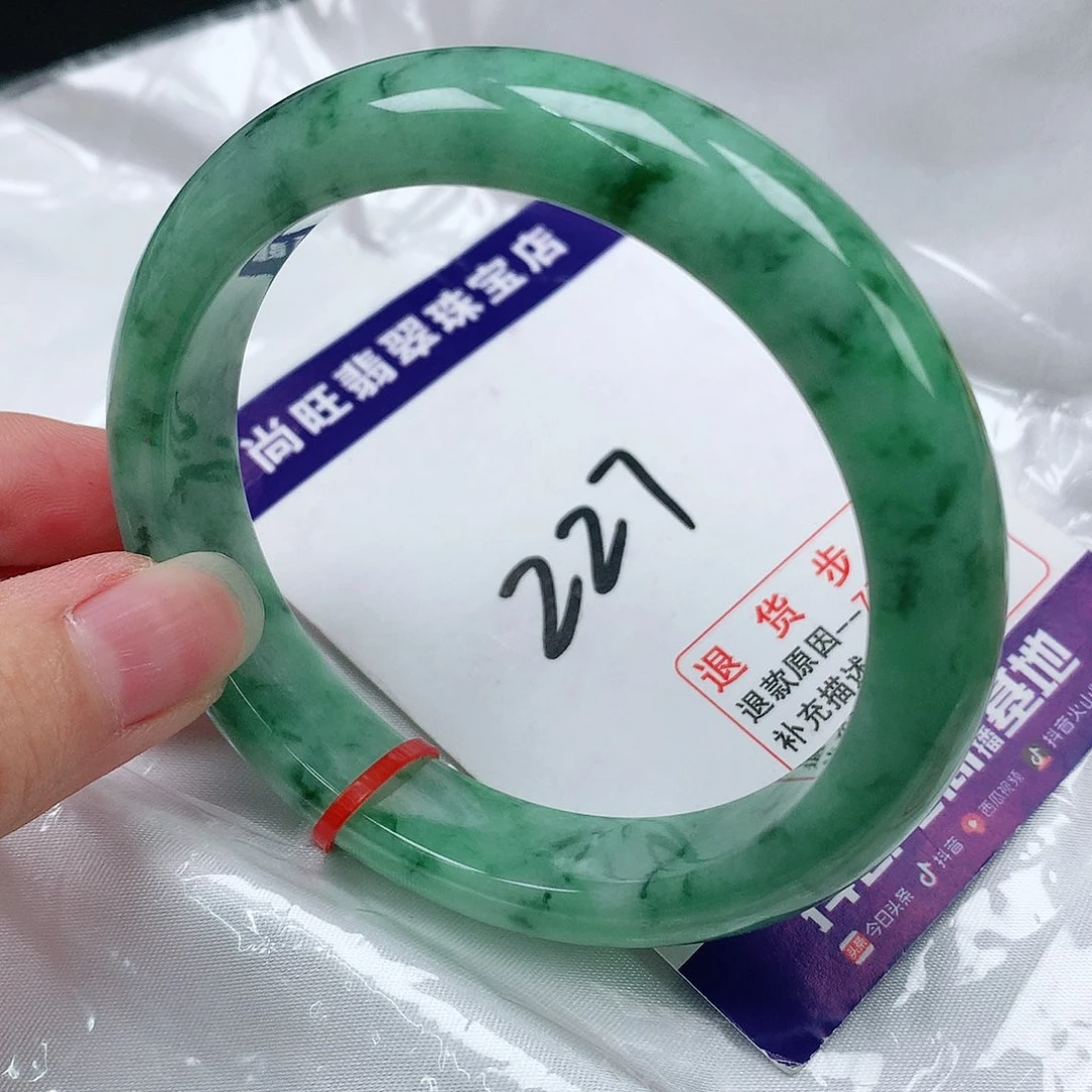 翡翠手镯未镶嵌春**开翡翠12