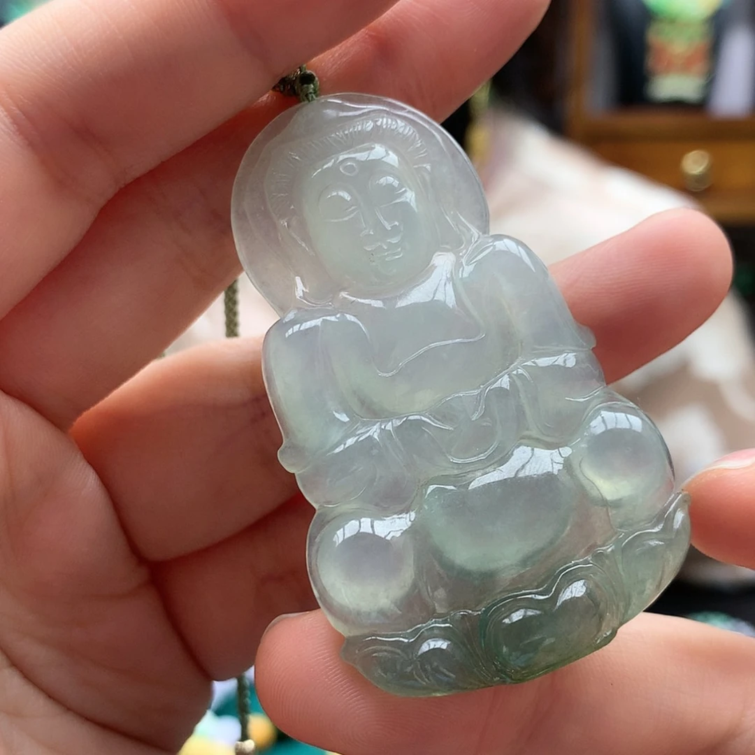 【闪购商品】翡翠吊坠(赠链)未镶嵌