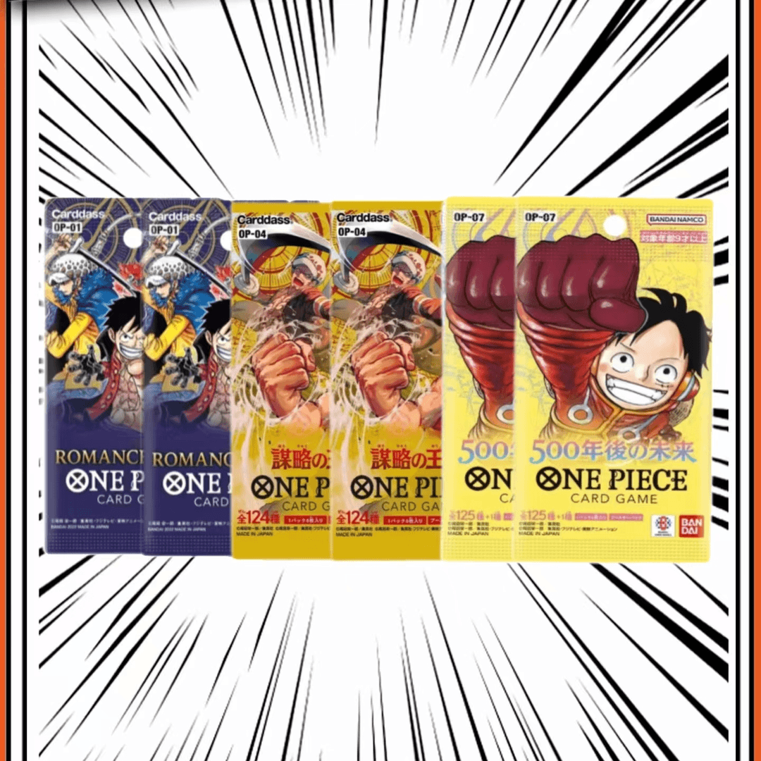【开播热卖】【日版op07op04op01全家桶】  海贼王对战卡牌(代拆)