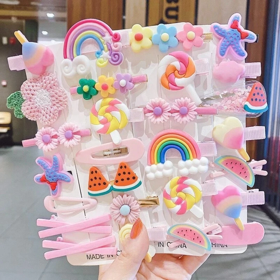 【14件套】可爱小女孩发夹儿童可爱网红饰品碎发发饰韩版刘海小夹子