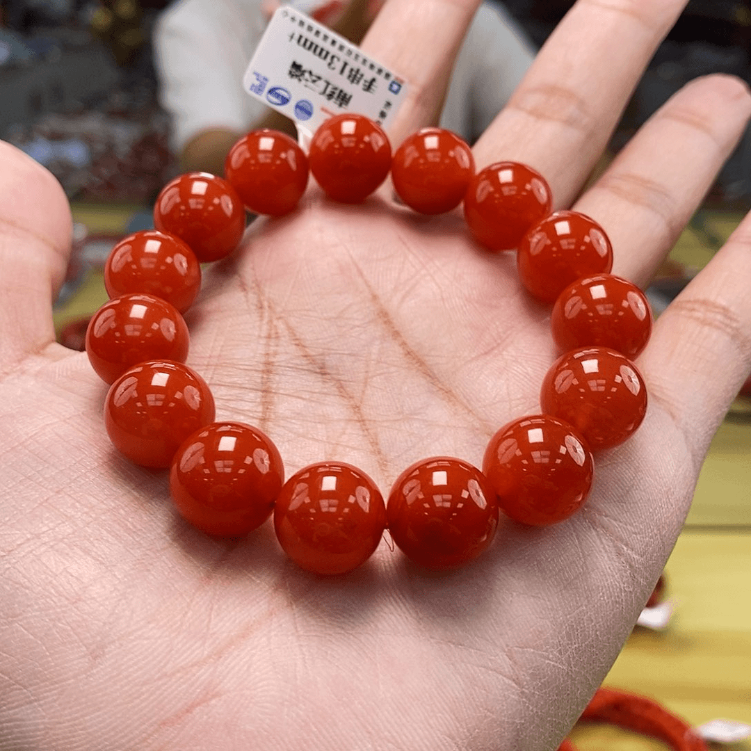 南红玛瑙13mm（多样性发一）未镶嵌