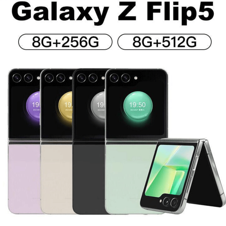 95新 Samsung/三星 准新品ZFlip5时尚小折叠zflip5智能拍照手机