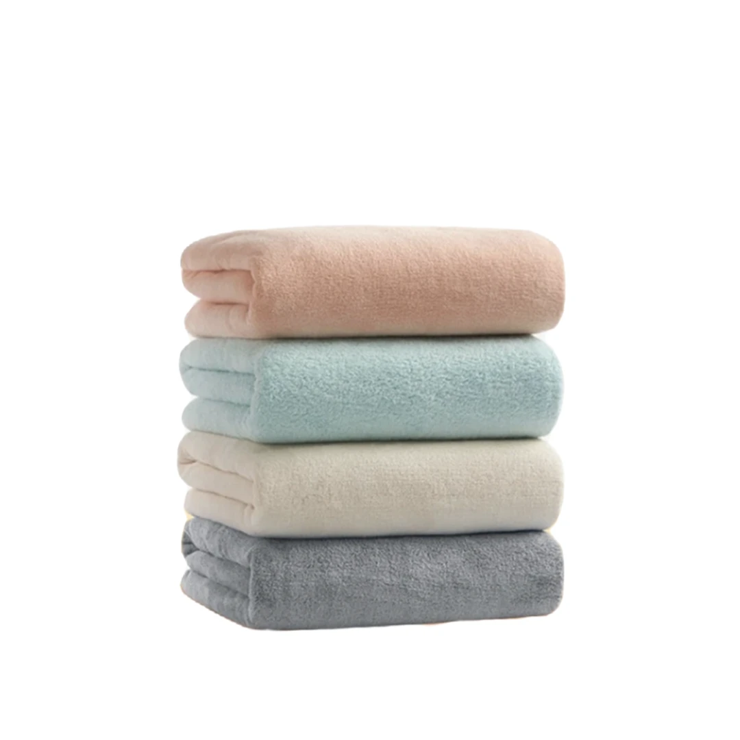 【沐本西川柔软浴巾】情侣柔软超吸水大毛巾洗澡裹巾家用套装