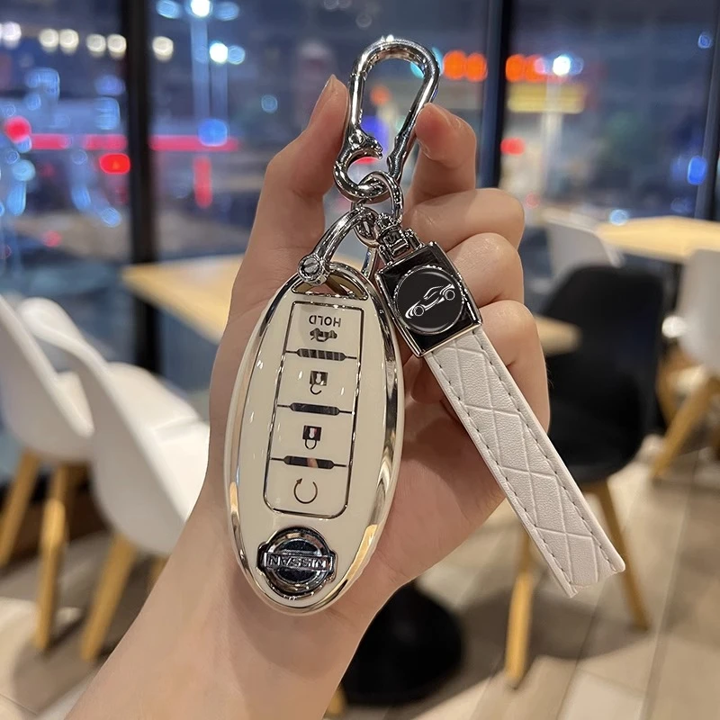 专用东风日产14代轩逸钥匙套经典尼桑汽车包壳扣天籁逍客奇骏骐达