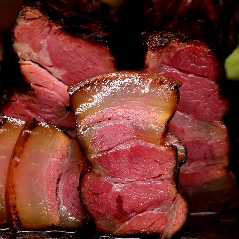 【主播专享】土家腊前腿肉松柏树小火慢熏2个月土猪前腿肉