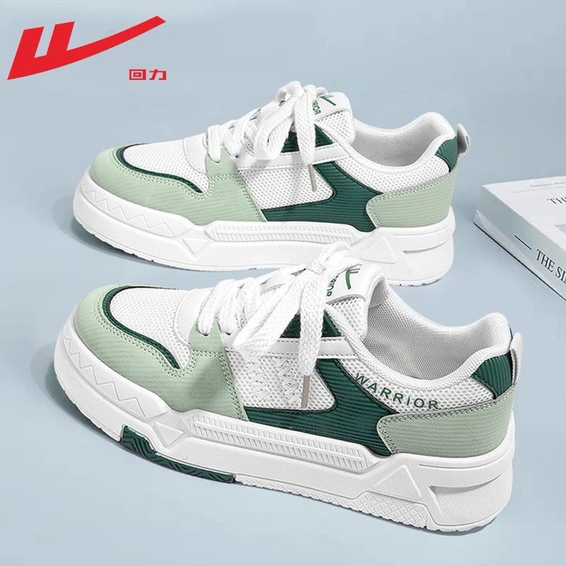 Warrior/回力女鞋秋季透气网鞋运动鞋百搭板鞋女低帮休闲鞋子女款