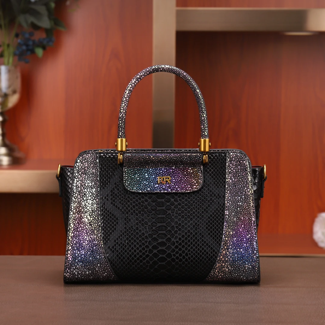 MOVDARL陌黛尔新款斜挎手提包1969黑色