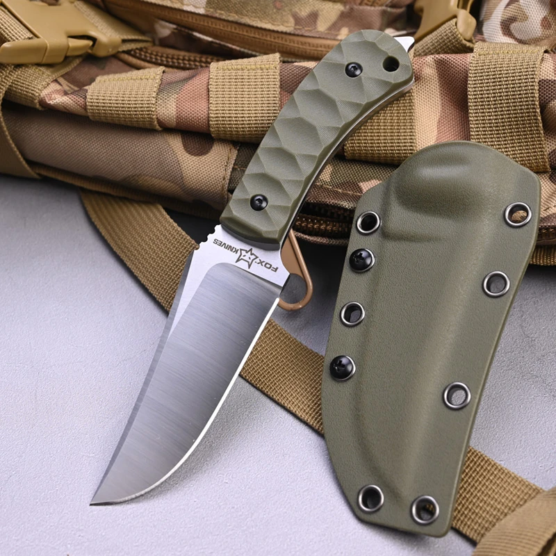 小狐F狸户外家用剔骨户外多功能小刀便携野营锋利露营多用刀具F1