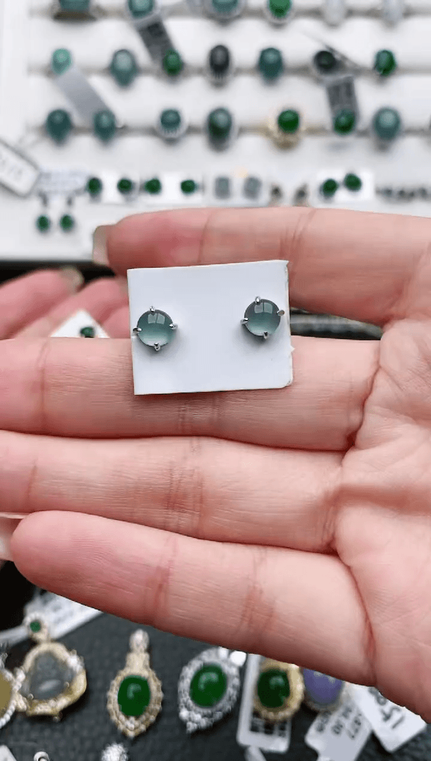 【闪购商品】翡翠戒指银S925镶嵌..........