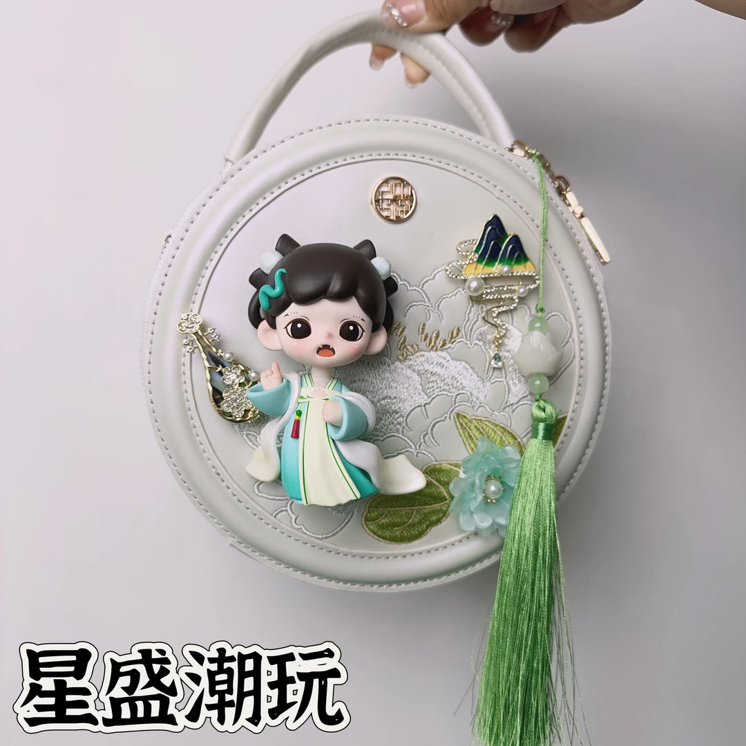 【小青】原创手工潮玩娃包