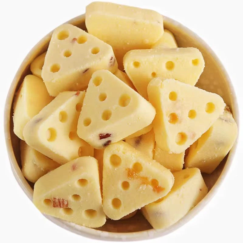 【江艳家】内蒙古【三角奶酪】口感软糯【开袋即食】   500克/袋