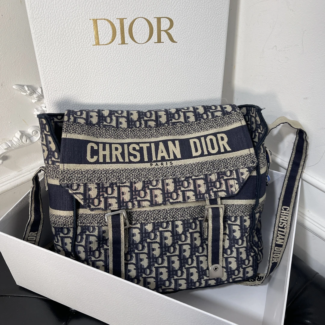 DIOR/迪奥 单肩包 老花邮差 mx6495/2410