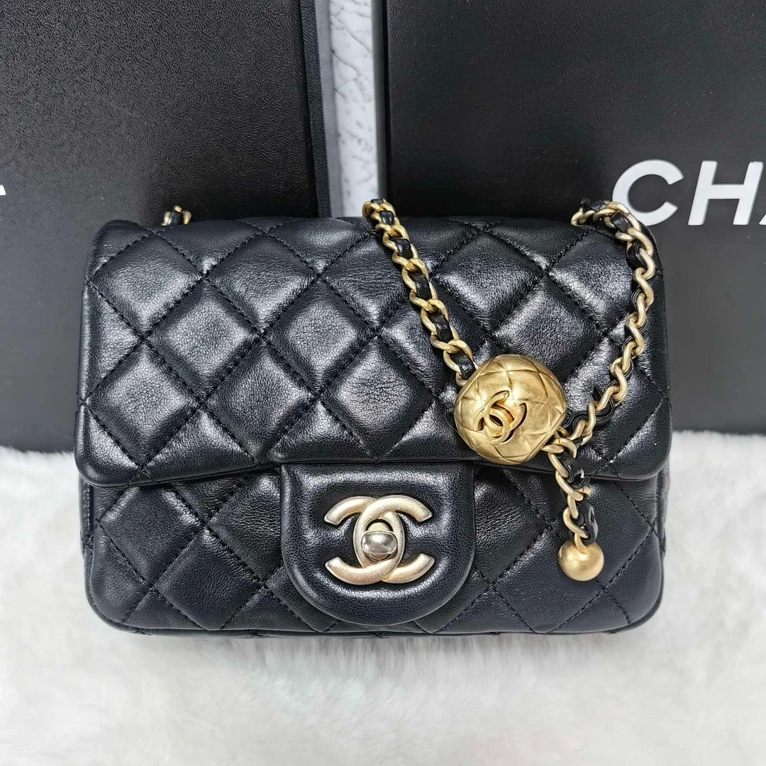 Chanel/香奈儿 单肩包 金球方胖子 bg6130/2410
