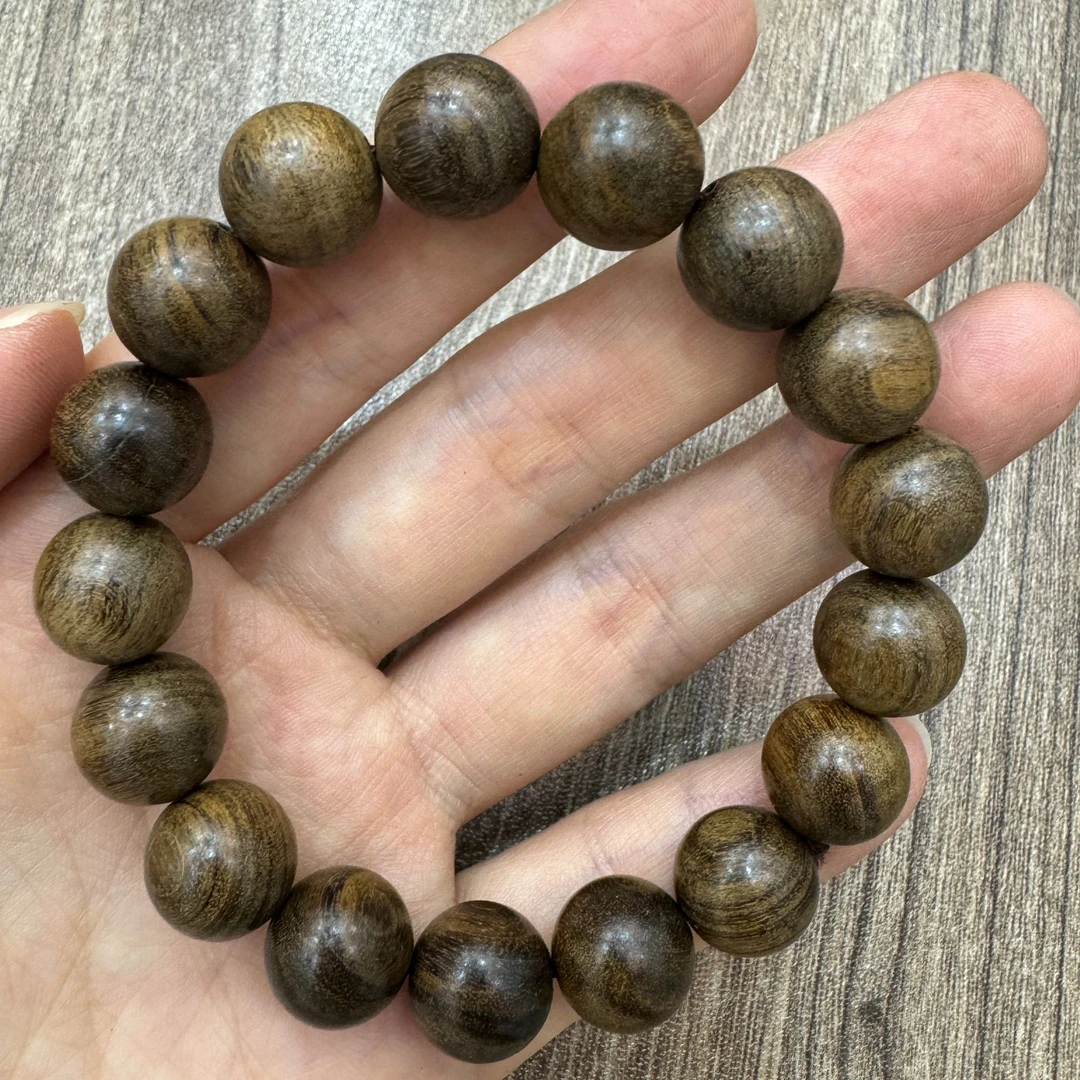 【A124】黑柿木1.2单圈手串