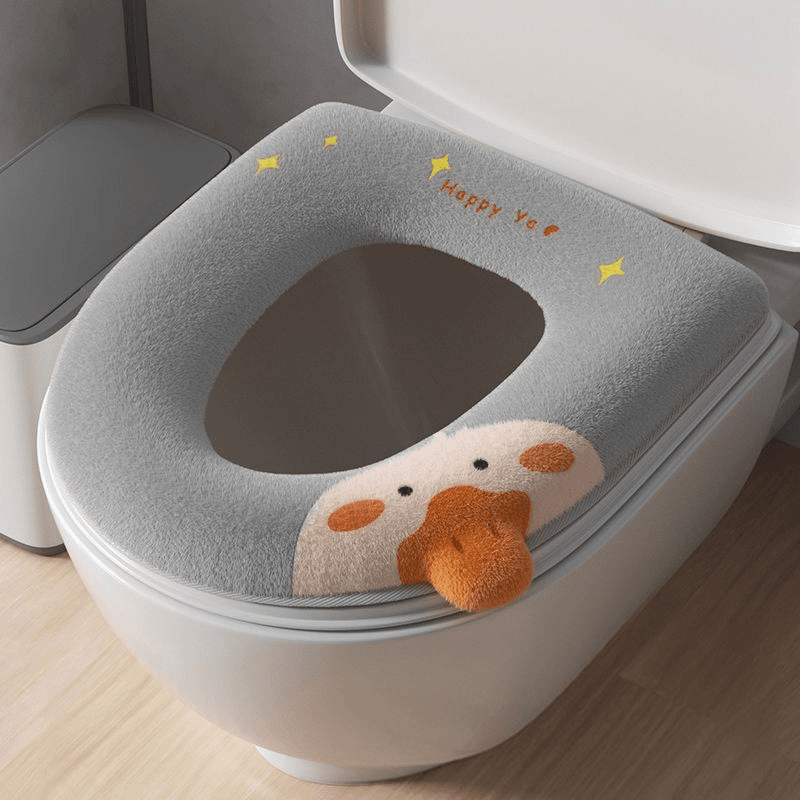 冬季马桶坐垫坐便圈四季通用家用坐便套网红可爱坐便垫防水马桶圈