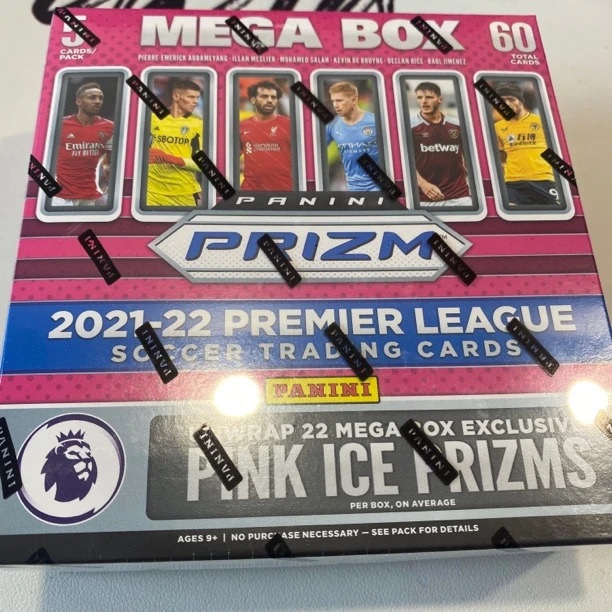 【代拆】2021-22 帕尼尼 pz英超mega 盲盒 球星卡