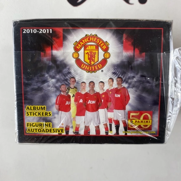 【代拆】2010-11赛季曼联队盒 帕尼尼系列足球球星贴纸盲盒
