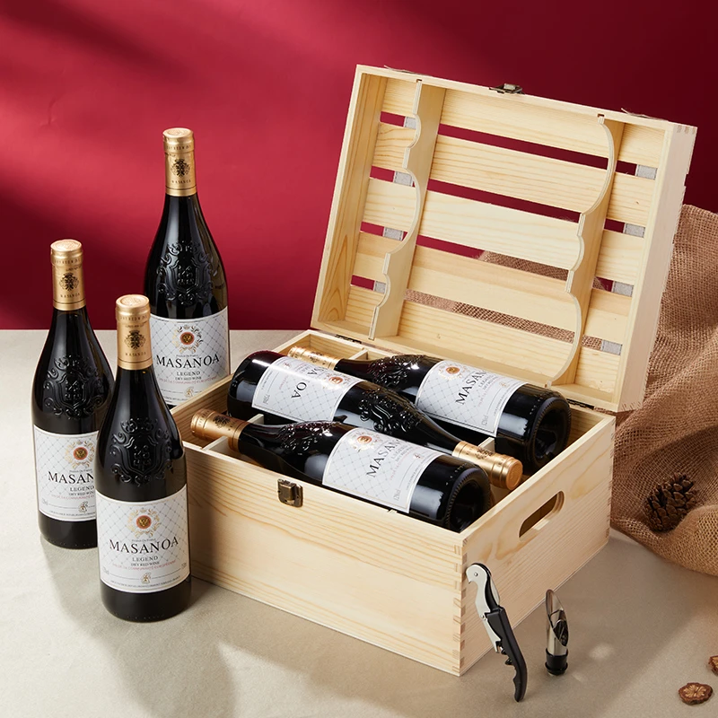 【中国生产】玛莎诺娅传奇干红葡萄酒12度红酒750ml6支木箱