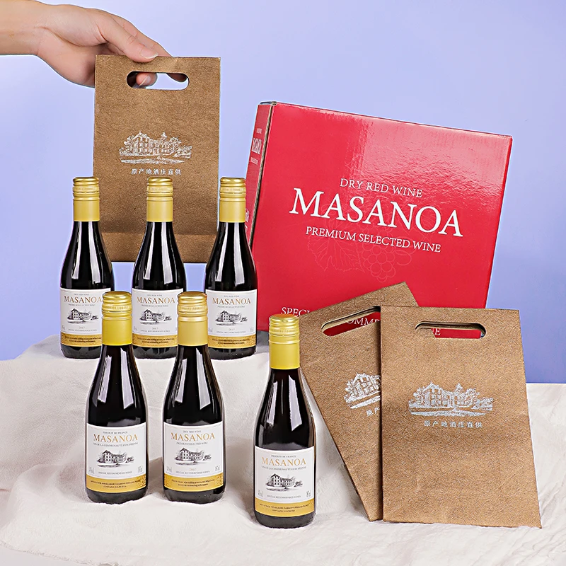 【中国生产】玛莎诺娅晚安小酒14度甄选干红葡萄酒红酒6支礼盒装-S1