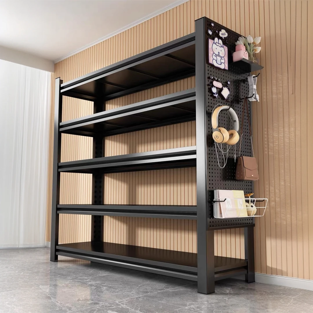 仓库储藏室铁架子家用货架置物架多层落地商用超市多层收纳置物柜