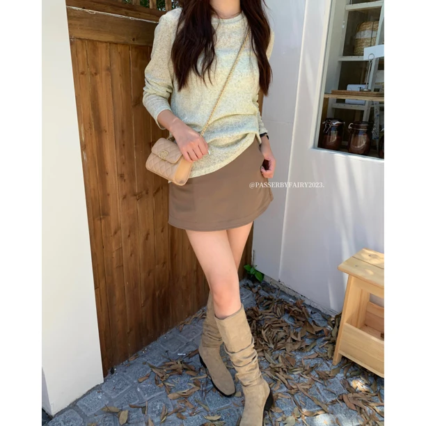 PASSERBY FAIRY 实穿主义 搭配一整个秋冬的西装半裙L361