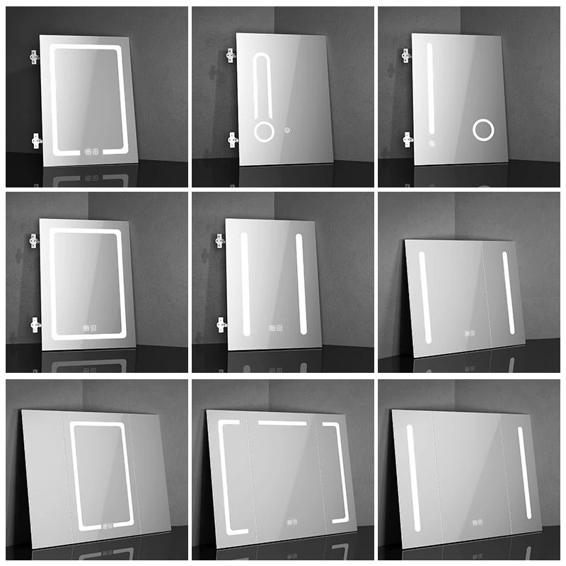 卫生间柜门定制玻璃镜柜门浴室防雾镜柜智能镜柜定制镜门定制单门