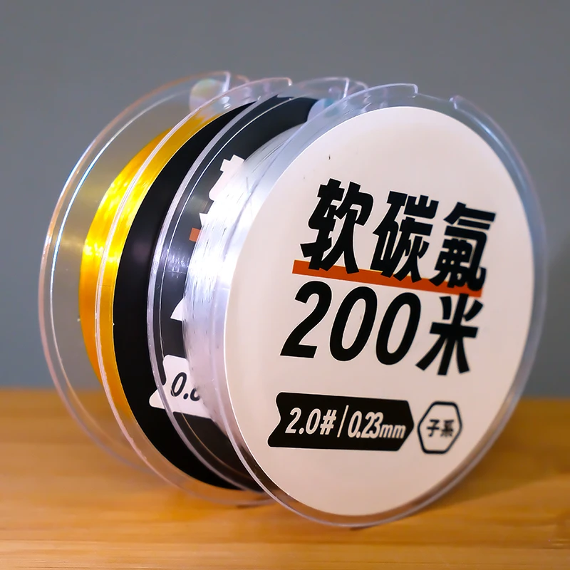 软碳氟柔软抗卷曲强拉力主线子线超耐磨