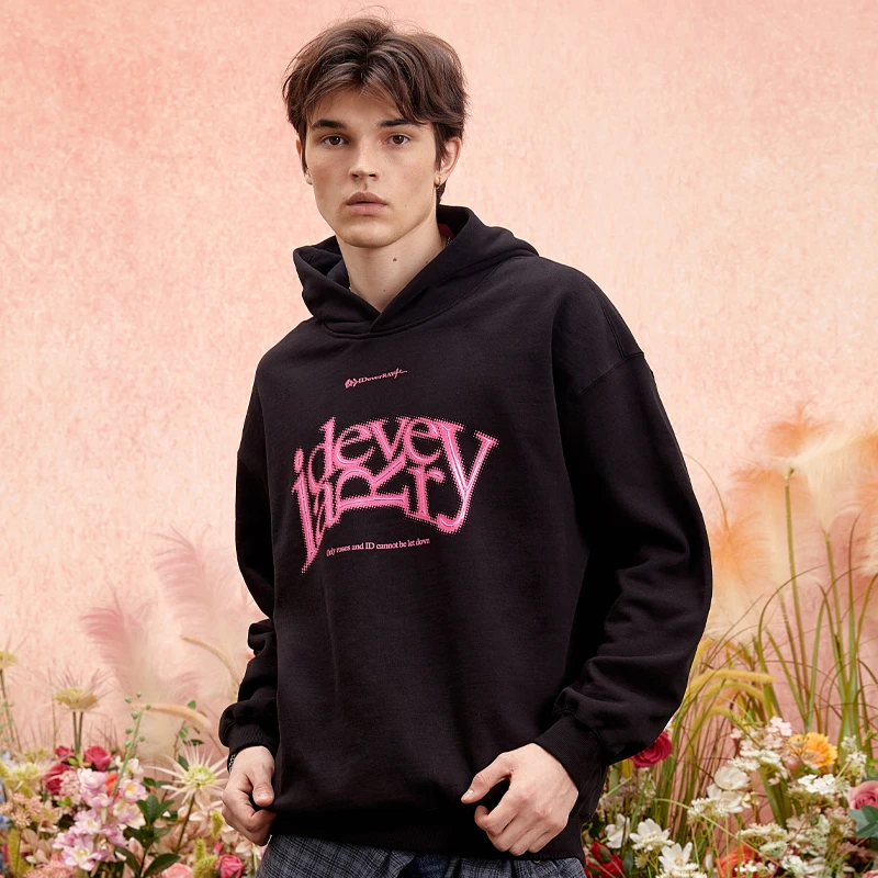 IDEVERRAY情人节限定升级重磅情侣款多色加绒430高克重卫衣