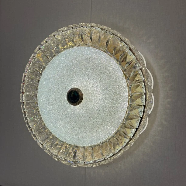 【粤海灯饰】水晶现代轻奢水晶卧室灯