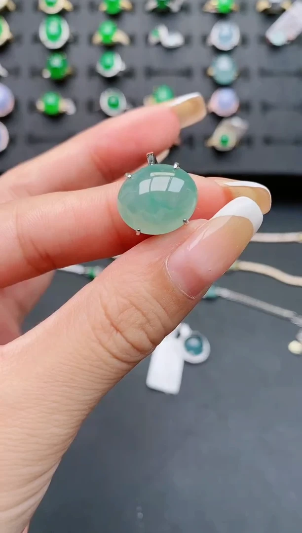 【闪购商品】翡翠戒指银S925镶嵌11111111111