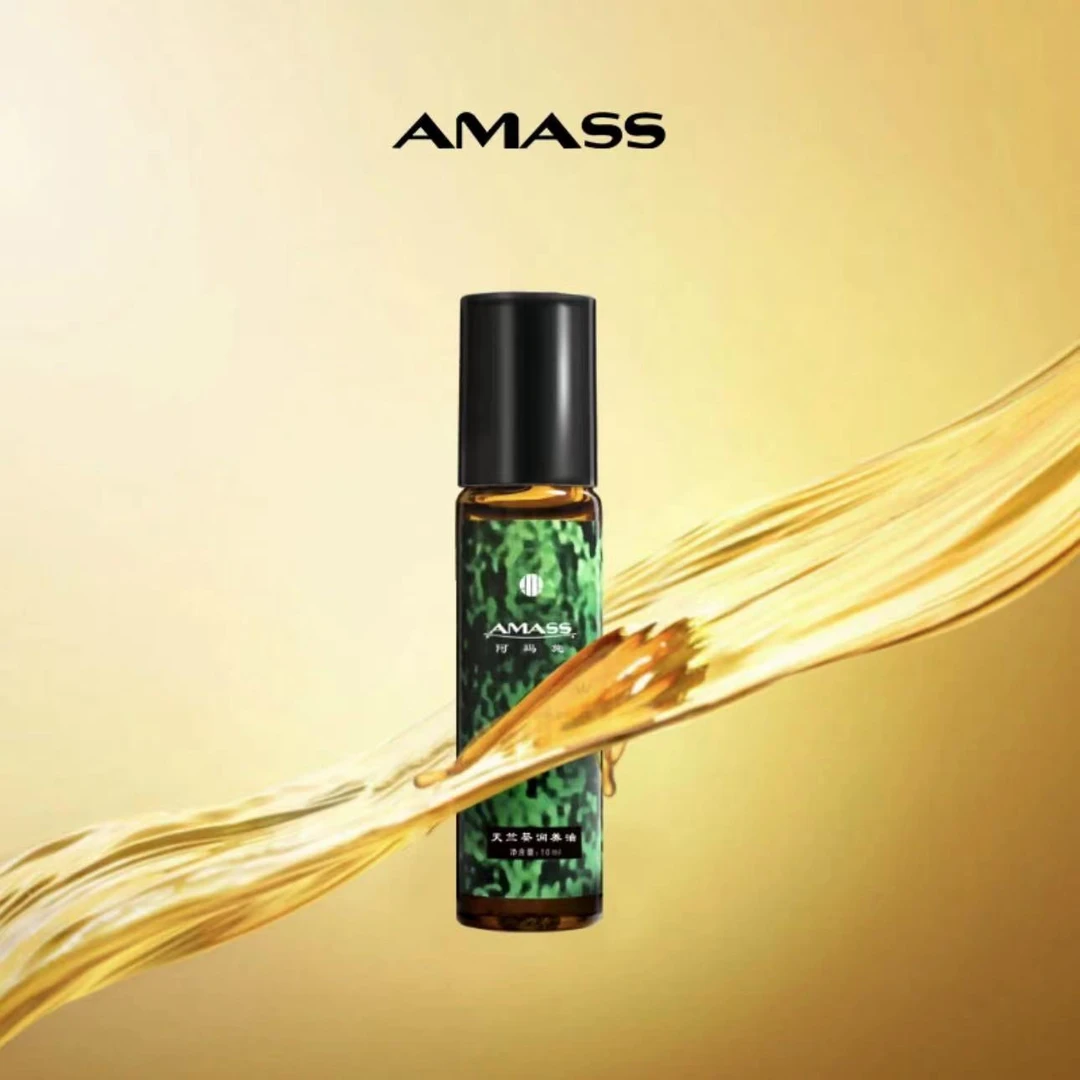 AMASS阿玛施天然植物萃取按摩润养滚珠精油礼盒F8005-95005-A