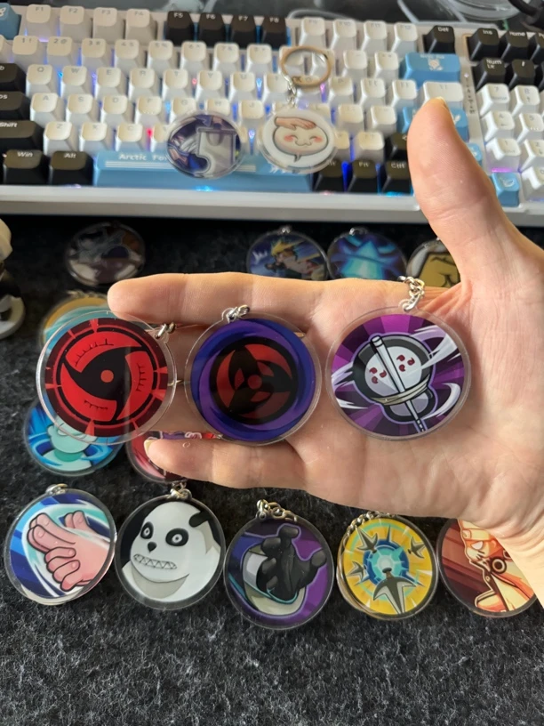 火影忍者手游带土虚化神威技能钥匙扣挂件