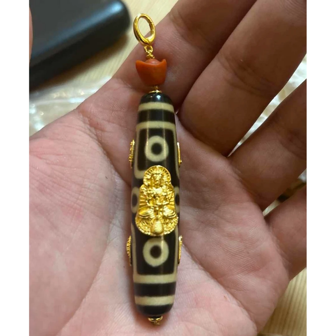 非金属皮质吊坠 孔雀明王镇五毒吊坠/个TZ-9004-1