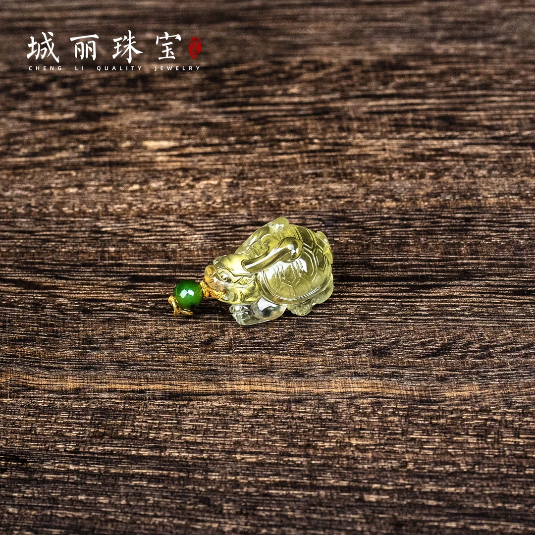 债必清利比亚龙龟上岸吊坠/个ZJH-1545-1