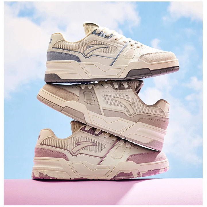 【关晓彤同款】安踏烈焰5丨板鞋情侣夏季新款厚底运动鞋122428081