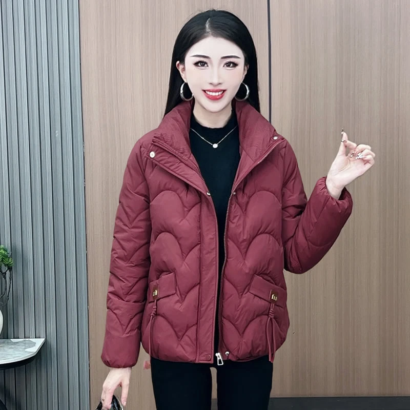 【有运费险】时尚妈妈装棉服女2024冬季新款宽松显瘦保暖棉衣外套