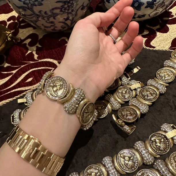 铜合金仿水晶手链 【2013】周年珍藏英｜经典原标克拉款CrownFrett