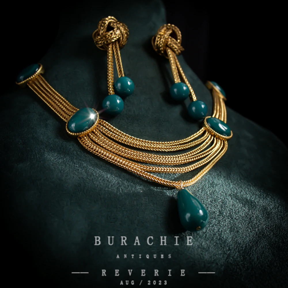 铜合金仿水晶项链 【9825】周年珍藏英｜经典原标克拉款CrownFrett