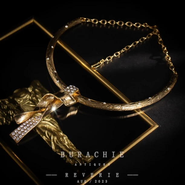 铜合金项链 意【7975】｜精品店GPHG- 闪烁的错石 摇曳的流苏