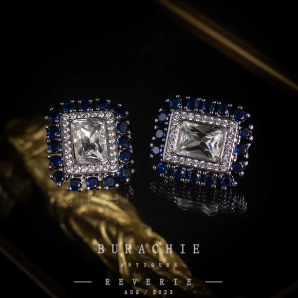 铜合金仿水晶耳饰 意｜【5692】精品店GPHG- 高级闪烁