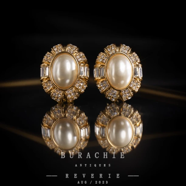 铜合金仿珍珠耳饰 【1452】 Candy愛我久久//淡水极光珍藏