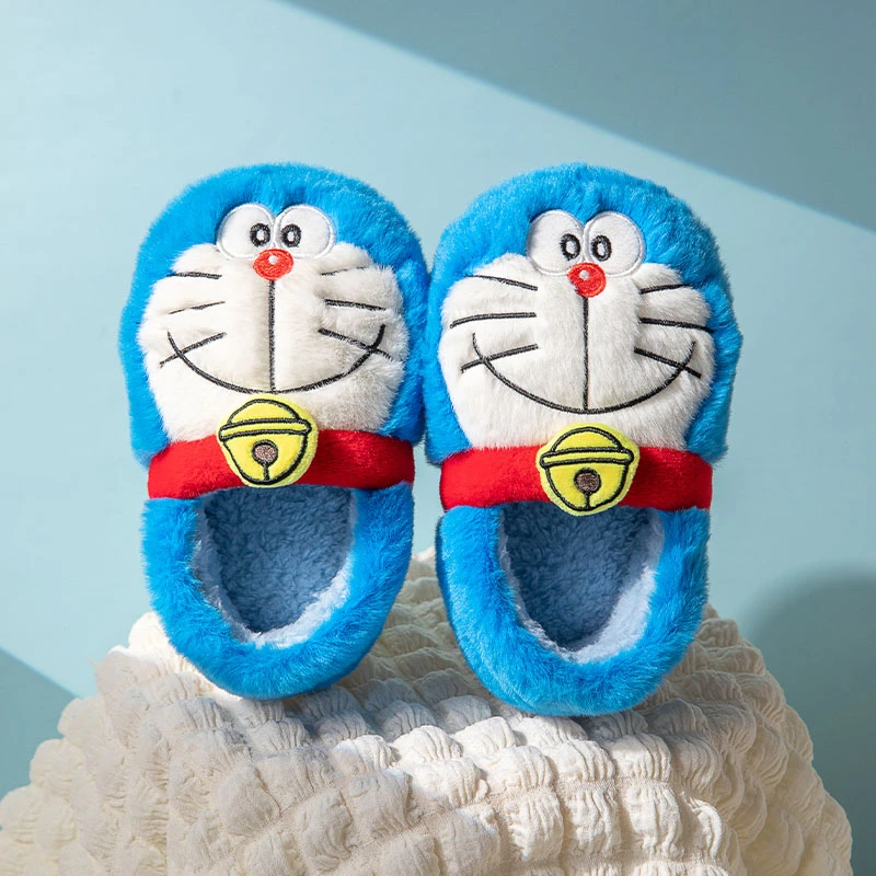 哆啦儿童棉鞋冬季加厚加绒可爱保暖防滑中童网红爆款居家外穿