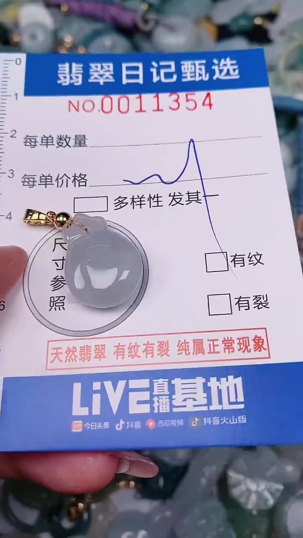 【闪购商品】翡翠颈饰未镶嵌000011354