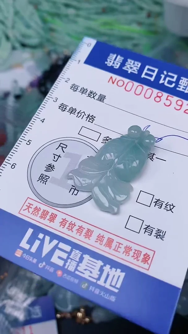 【闪购商品】翡翠颈饰未镶嵌00008592