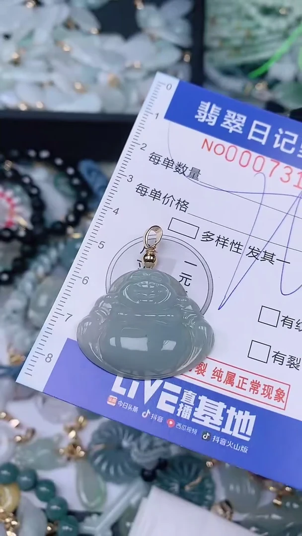 【闪购商品】翡翠颈饰未镶嵌00007315